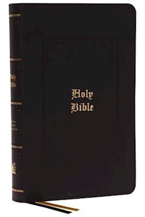 Kjv, Personal Size Large Print Reference Bible, Vintage Series, Black Leathersoft, Red Letter, Thumb Indexed, Comfort Print