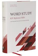 KJV, Word Study Reference Bible, Hardcover, Red Letter, Thumb Indexed, Comfort Print