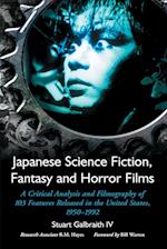 Japanese Science Fiction, Fantasy and Horror Films