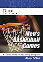 Duke University Men's Basketball Games