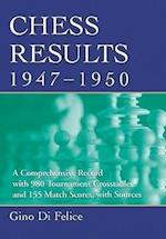 Felice, G:  Chess Results, 1947-1950