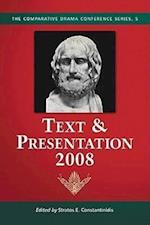 Text & Presentation, 2008