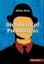 Room, A:  Dictionary of Pseudonyms