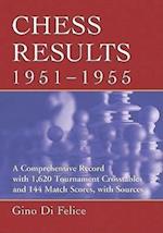 Chess Results, 1951-1955