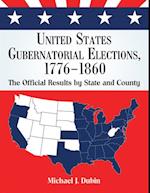 United States Gubernatorial Elections, 1776-1860