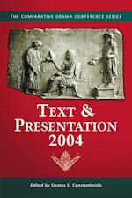 Text & Presentation, 2004