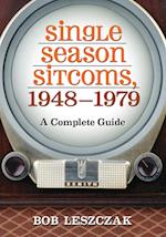 Leszczak, B:  Single Season Sitcoms, 1948-1979