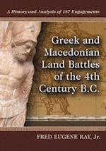 red Eugine Ray, J:  Greek and Macedonian Land Battles of the