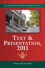 Text & Presentation, 2011