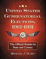 United States Gubernatorial Elections, 1912-1931