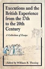 Thesing, W:  Executions and the British Experience from the