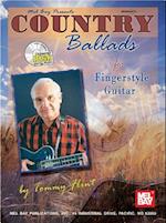 Country Ballads for Fingerstyle Guitar [With CD]