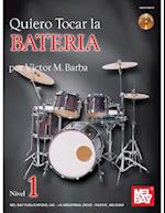 Quiero Tocar La Bateria Book/CD Set