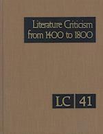 Literature Criticism from 1400-1800