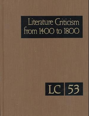 Literature Criticism from 1400 to 1800