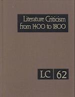 Literature Criticism from 1400 to 1800