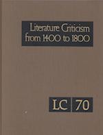 Literature Criticism from 1400 to 1800