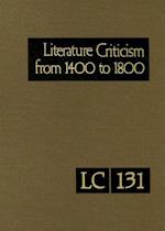 Literature Criticism from 1400 to 1800