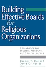 Faith & Governance – Building Effective Boards for  Religious Organizations
