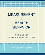 Measurement in Health Behavior – Methods for Research and Education
