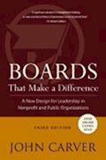 Boards That Make a Difference – A New Design for Leadership in Nonprofit and Public Organizations 3e