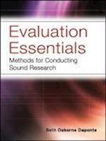 Evaluation Essentials – Methods for Conducting Sound Research