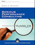 Serious Performance Consulting – According to Rummler