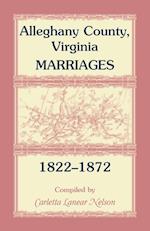 Alleghany County, Virginia, Marriages, 1822-1872