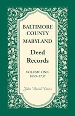 Baltimore County, Maryland, Deed Records, Volume 1