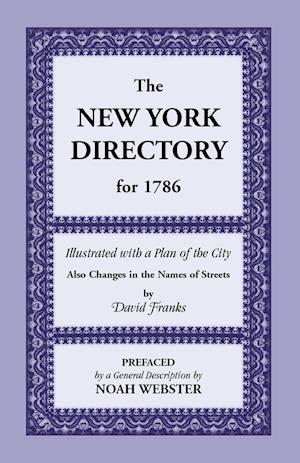 New York Directory for 1786