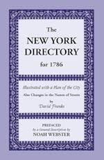 New York Directory for 1786