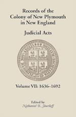 Records of the Colony of New Plymouth in New England, Volume VII