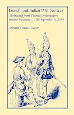 French and Indian War Notices Abstracted from Colonial Newspapers, Volume 3