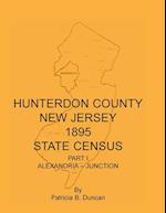 Hunterdon County, New Jersey, 1895 State Census, Part I