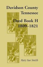 Davidson County, Tennessee, Deed Book H