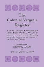 The Colonial Virginia Register