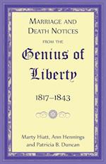 Marriage and Death Notices from the Genius of Liberty, 1817-1843