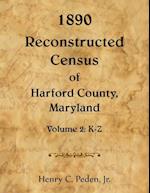 1890 Reconstructed Census of Harford County, Maryland, K-Z 