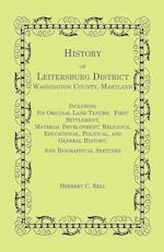 History of Leitersburg District, Washington County, Maryland