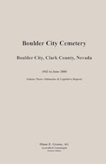 Boulder City, Cemetery, Volume 3