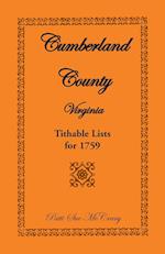 Cumberland County, Virginia Tithable Lists for 1759