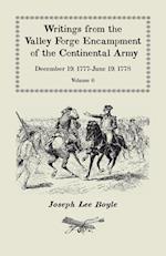 Writings from the Valley Forge Encampment of the Continental Army