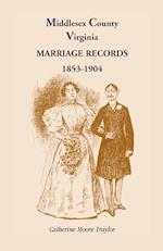 Middlesex County Marriage Records 1853-1904