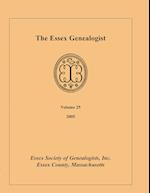 The Essex Genealogist, Volume 25, 2005