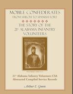 Mobile Confederates from Shiloh to Spanish Fort