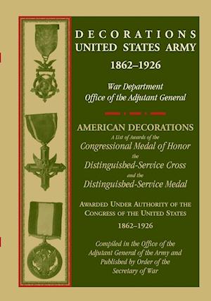 Decorations United States Army, 1862-1926