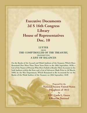 Executive Documents 2d S 16th Congress Library House of Representatives, Doc. 10