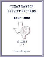 Texas Ranger Service Records, 1847-1900, Volume 4 L-N