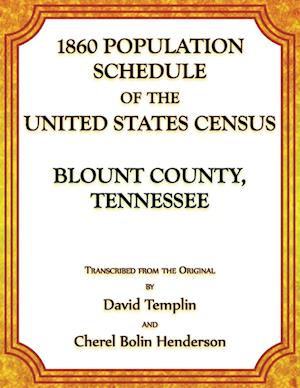 1860 Population Schedule of the United States Census