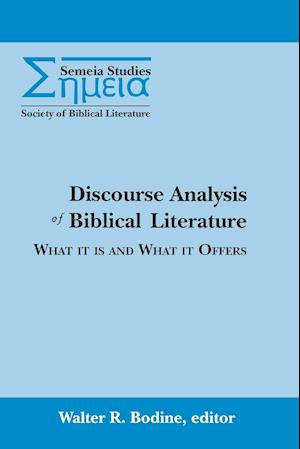 Discourse Analysis of Biblical Literature